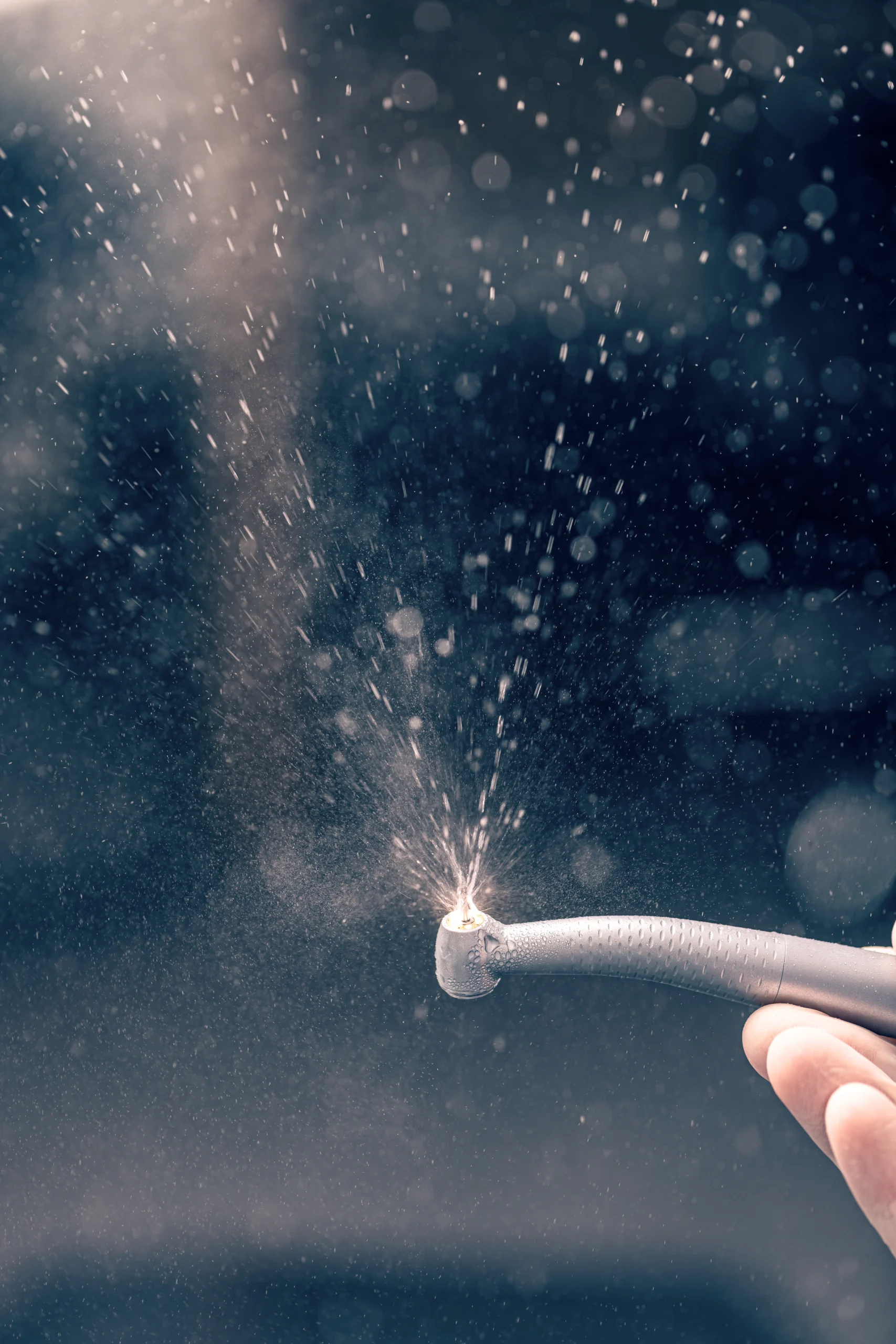 AirFlow dental hygiene treatment at Parchment Street Dental Winchester